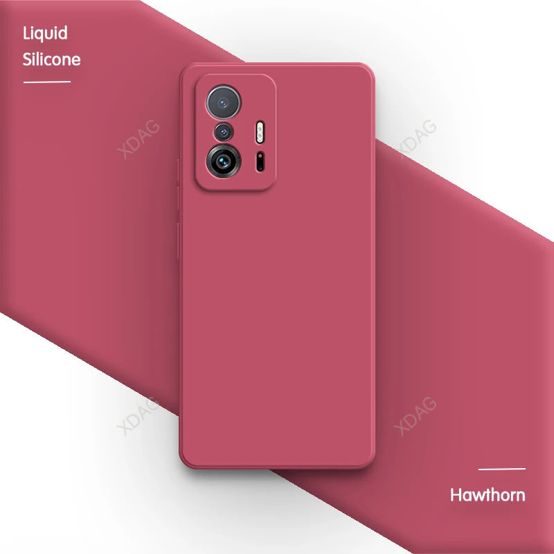 Halb-Hülle aus Flüssigsilikon Xiaomi 11T Pro