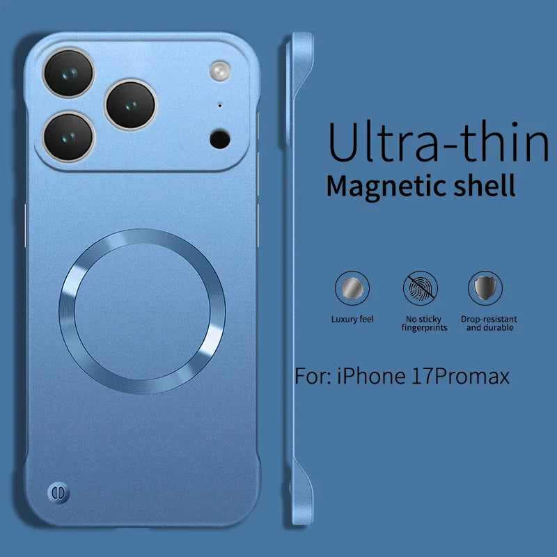 Ultradünne magnetische Metallic Magsafe Hülle