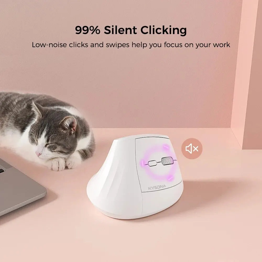 Vertikale ergonomische Bluetooth Maus mit 4000 DPI