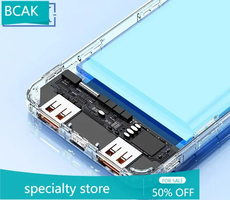 Powerbank 30000mAh mit Schnellladefunktion