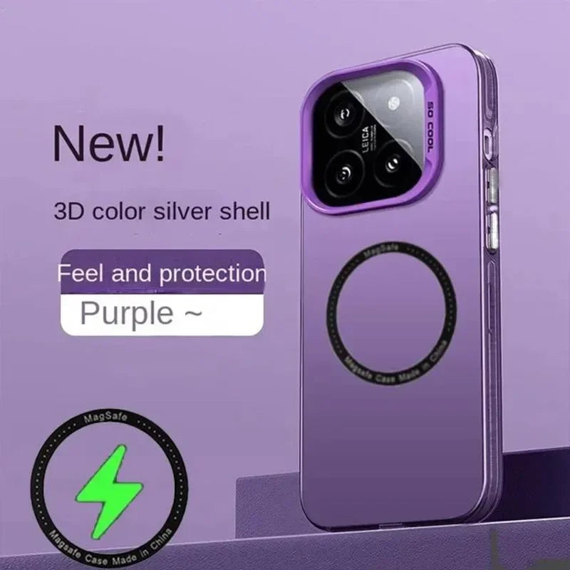 Luxus Magsafe Hülle für Xiaomi 14 13 13T 14T Pro