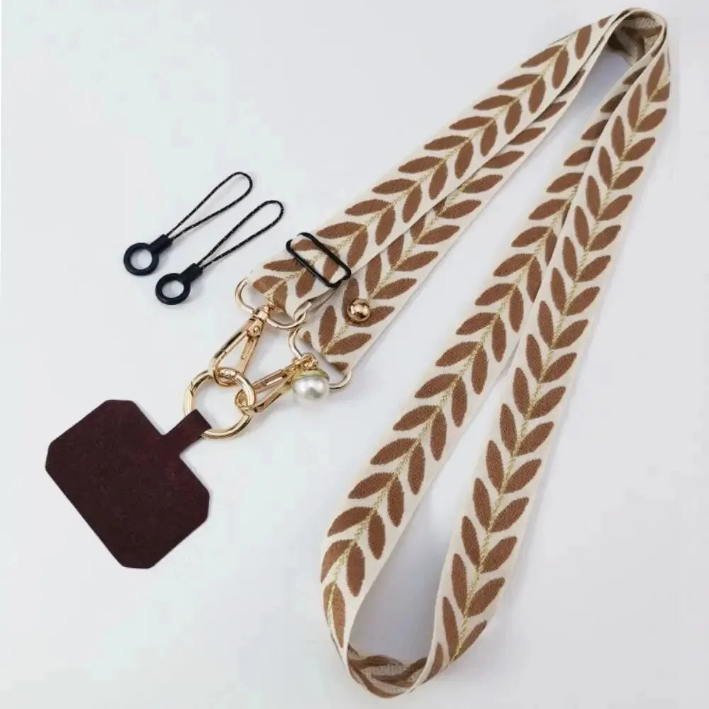 Verstellbares langes Handy Lanyard mit Clip