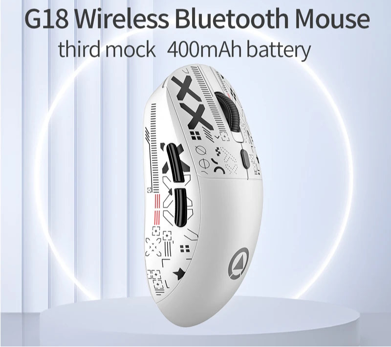 Leichte kabellose Gaming-Maus 3-Modus 2,4G BT