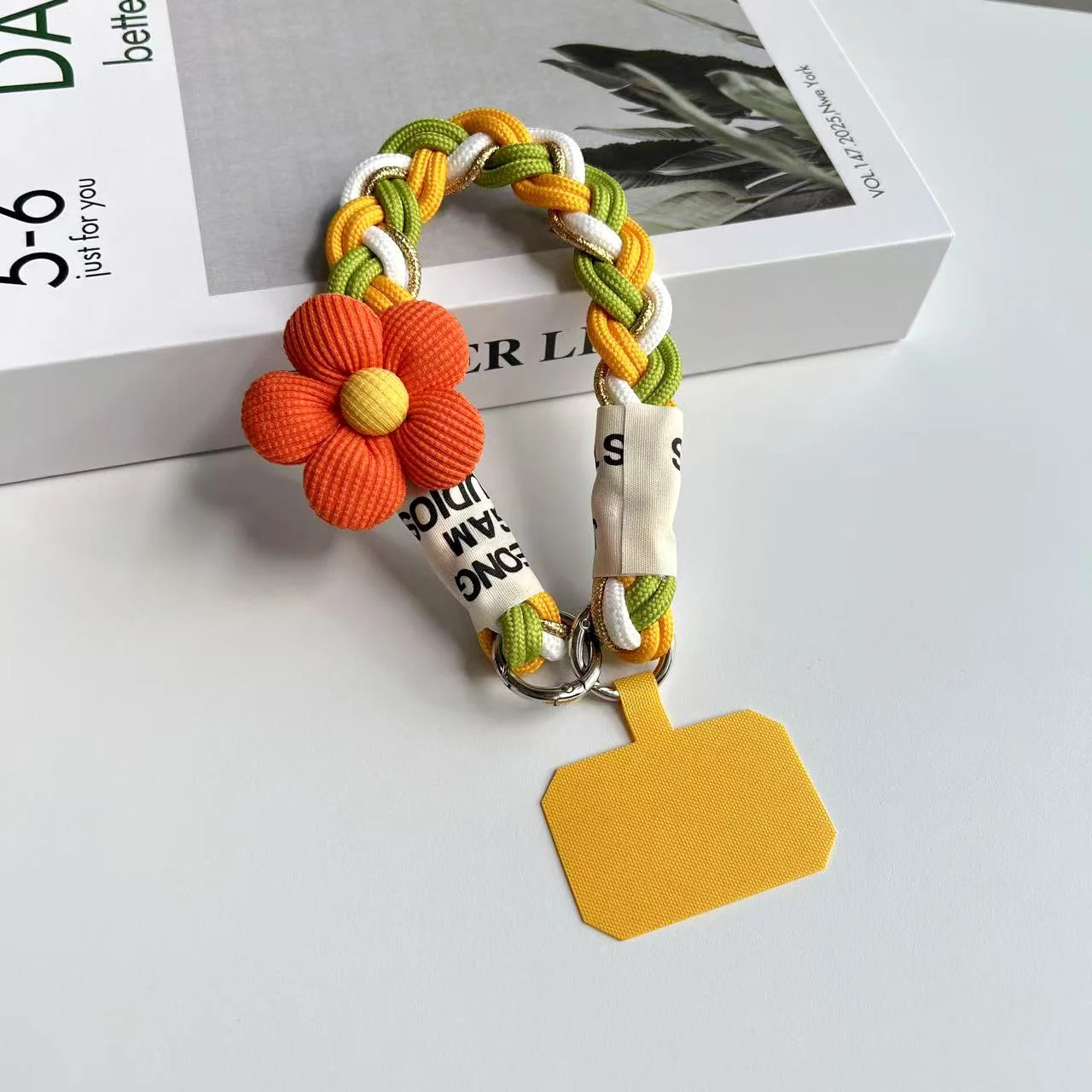 Geflochtenes Handyband kurz & robust – Anti-Verlust