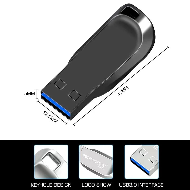 USB 3.0 Stick 128 GB Hochgeschwindigkeits Speicher