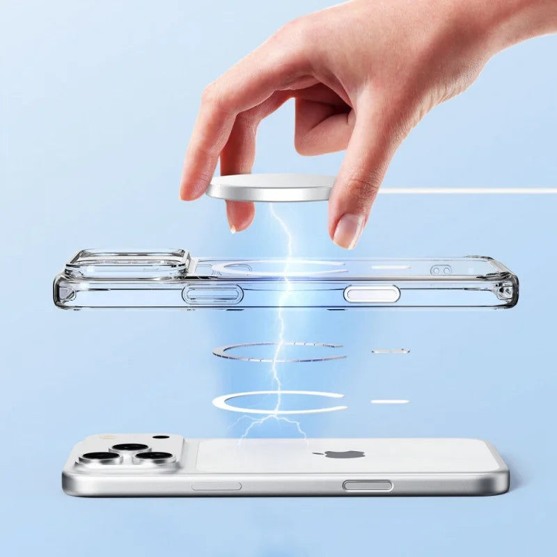 Matte Magnet-Hülle für iPhone 17 mit Kamerataste