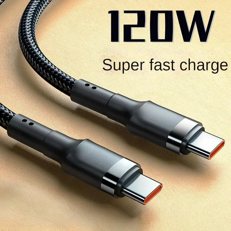 PD 120W USB-C Kabel Schnellladung