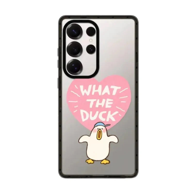 Lustige Duck Skincare Magnet Hülle für Samsung