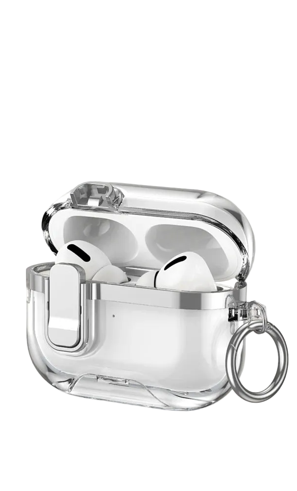 Transparent shockproof protective case for AirPods Pro 3