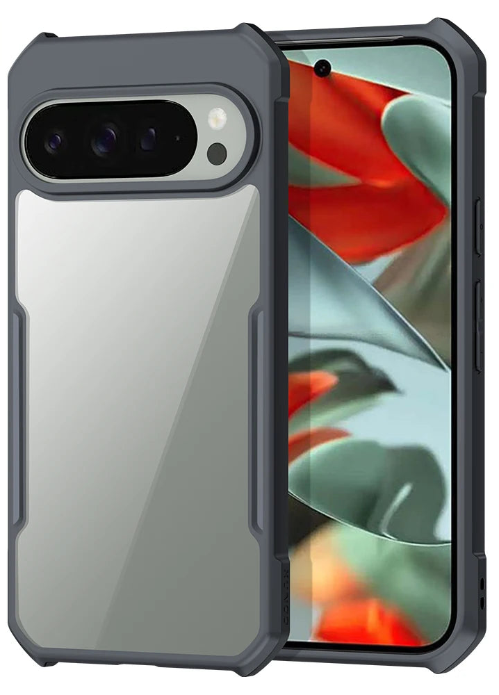 Stoßfeste Hülle für Google Pixel 9 Pro mit Linsenschutz