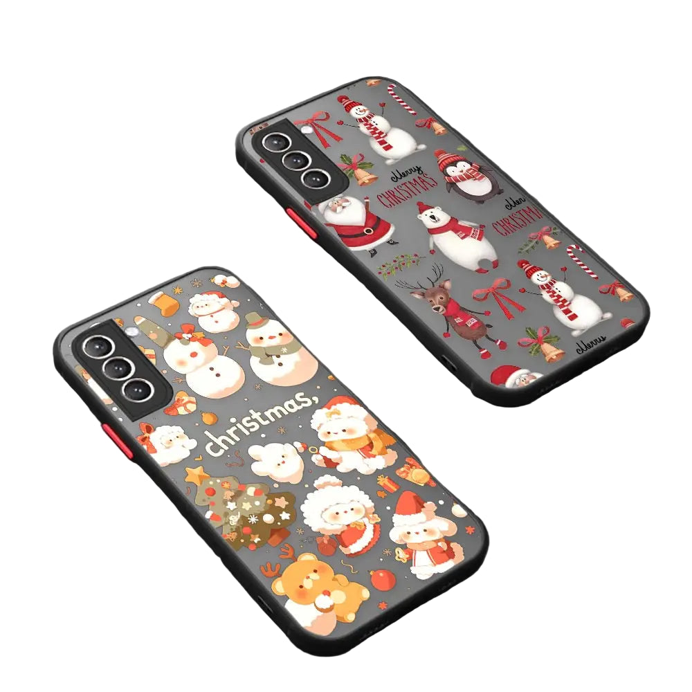 Süße Christmas Candy Handyhülle für Samsung S25