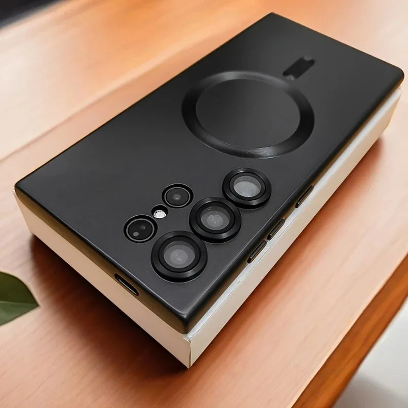 Magnetische Matte-Hülle für Galaxy S25/S24