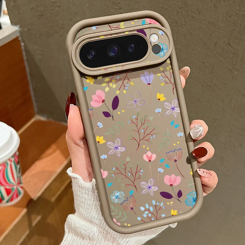 TPU Blumenhülle für Google Pixel 8–9 Pro