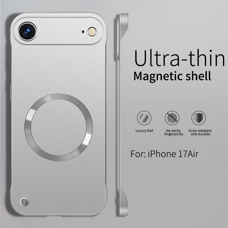 Ultradünne magnetische Metallic Magsafe Hülle