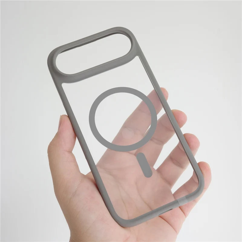 Transparente Luxushülle für iPhone 17 mit MagSafe