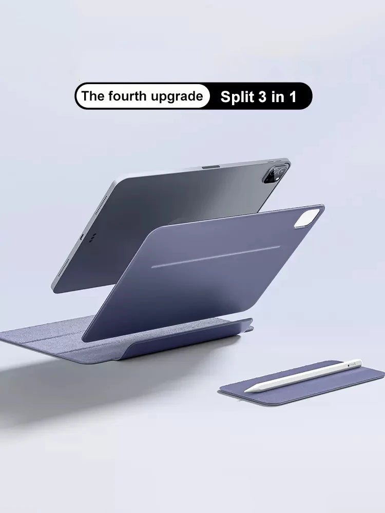 Étui magnétique pour iPad 10-13 pouces