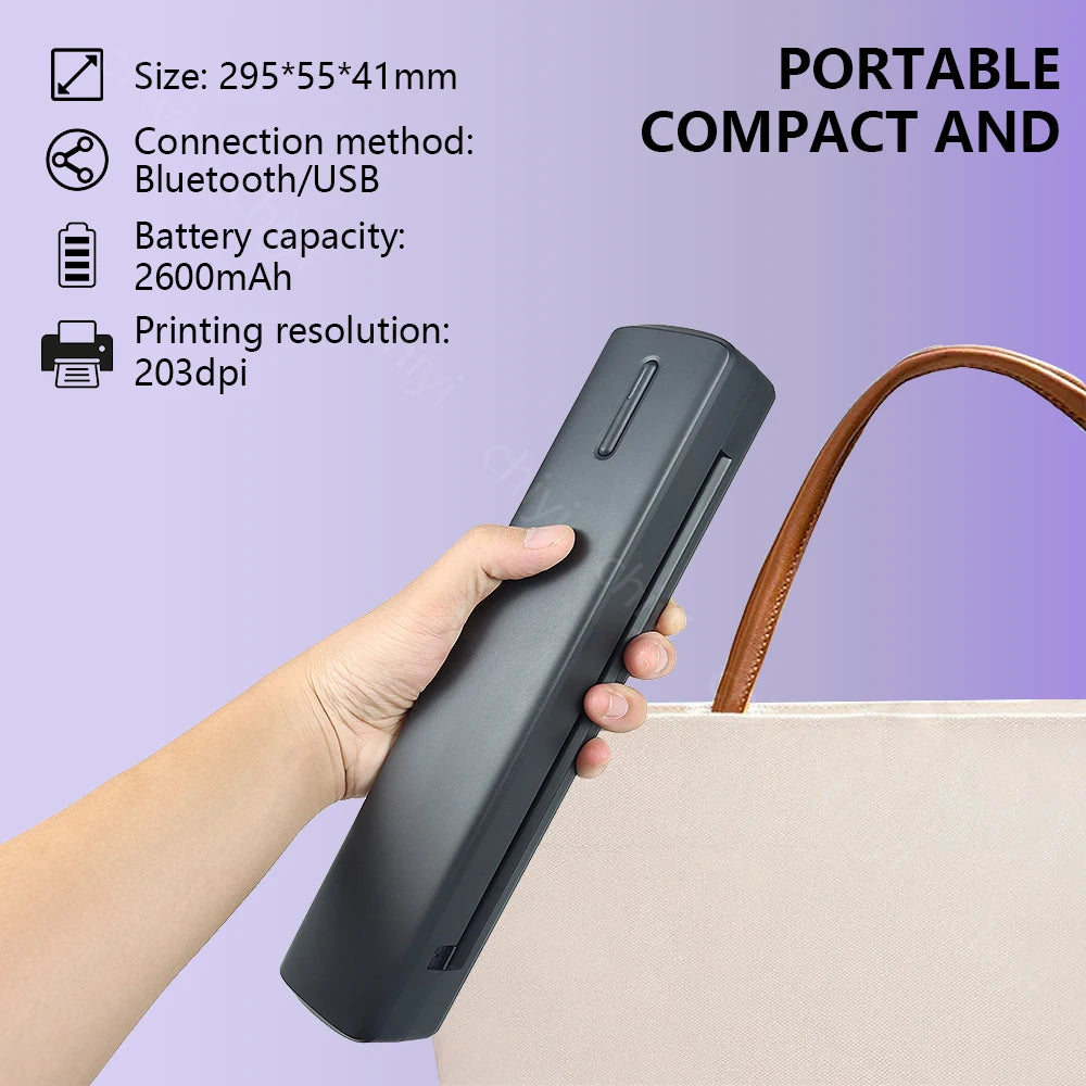 C80 Tattoo Schablonendrucker kabellos A4 Thermodruck