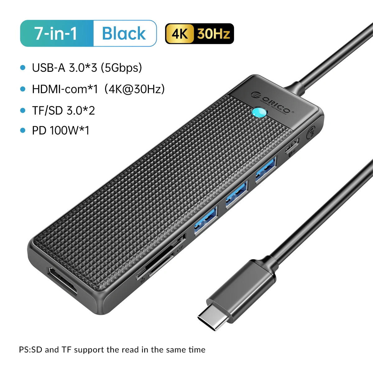 USB-C Dockingstation 4K 100W
