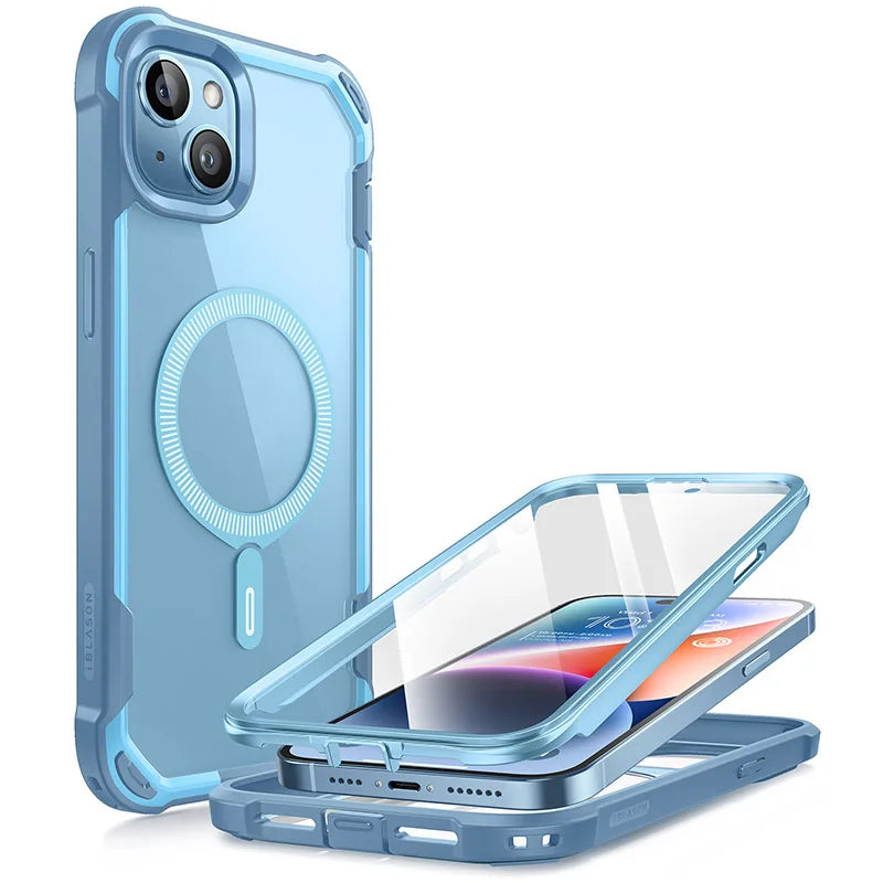 Shockproof case for iPhone 17 with screen protector