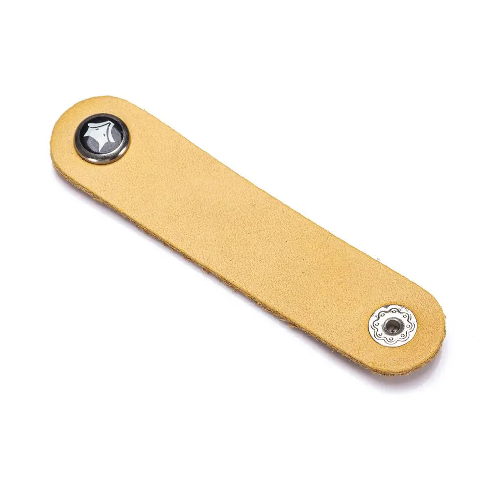 4er Set Leder Kabel Organizer Wickler Clips