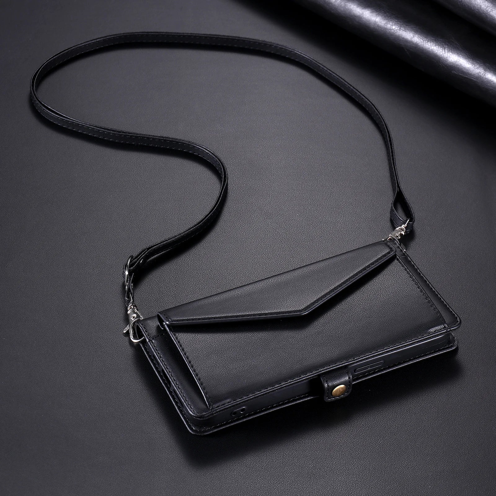 Crossbody Leder Handyhülle für Xiaomi