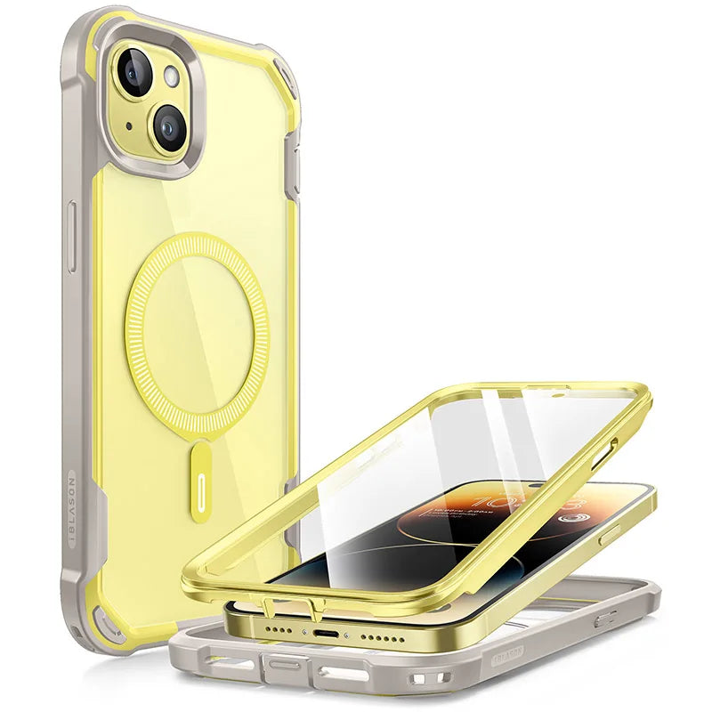 Stoßfeste Hülle für iPhone 17 mit Displayschutz