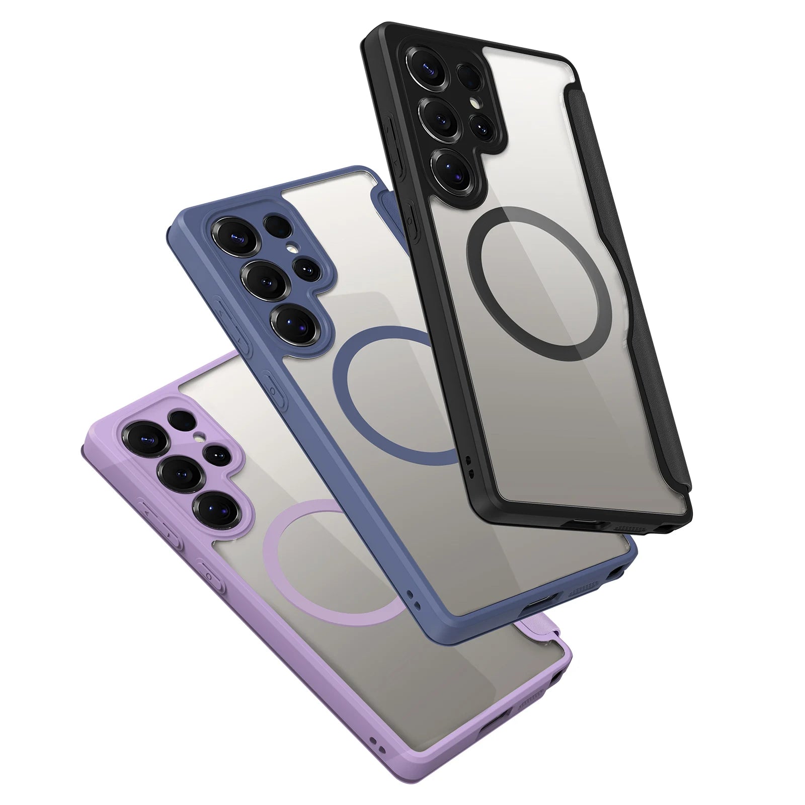 Magnetische Flip Hülle für Samsung Galaxy S23 S24 S25