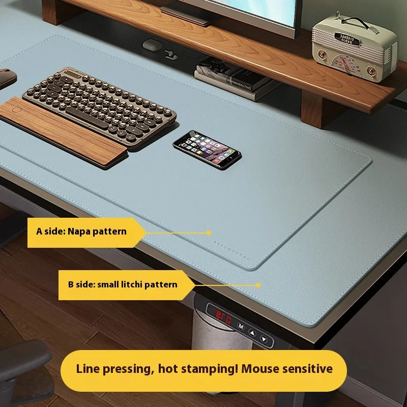 Großes Leder Mauspad Büro