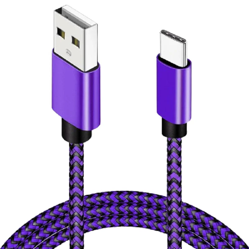 USB A auf Typ-C Schnellladekabel Nylon