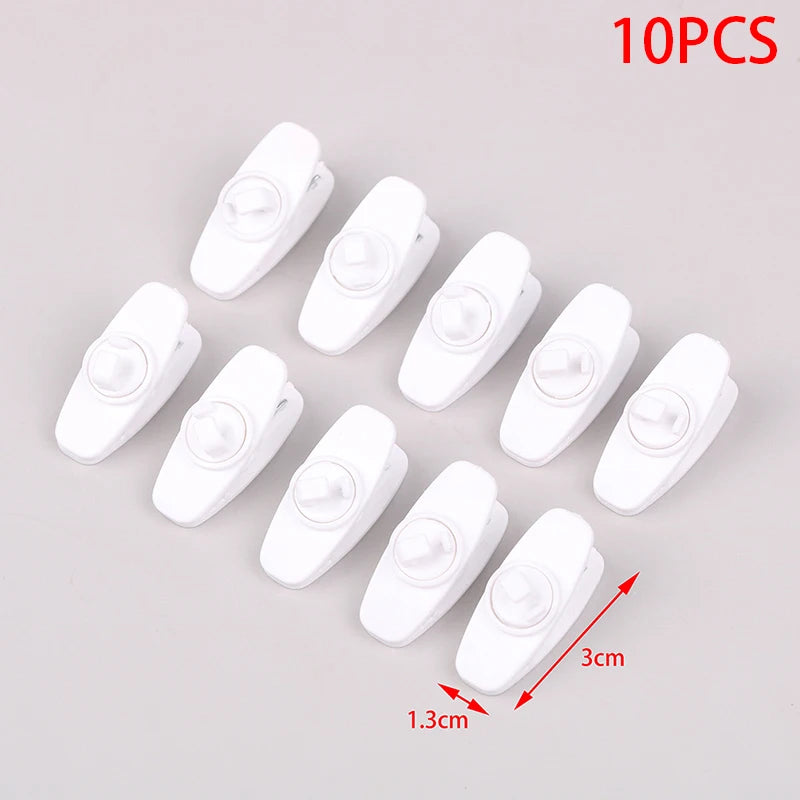 Kopfhörer Kabelclips 10er Set für MP3 & Handy