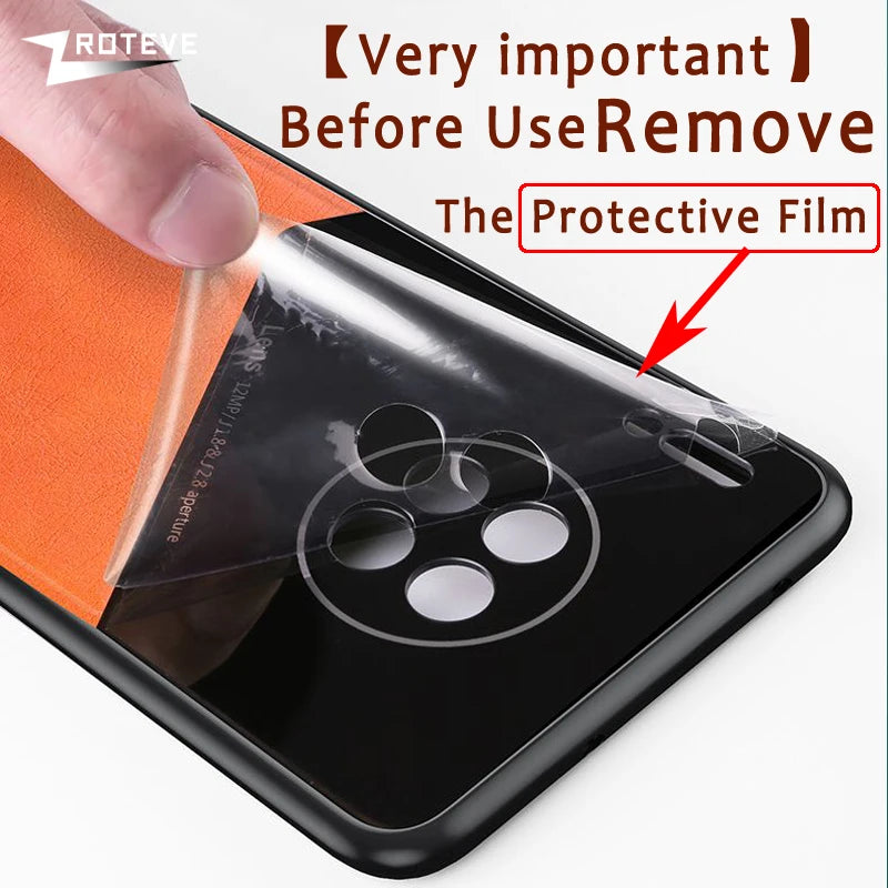 Xiaomi 14 PU Leder Hülle Magnetisch