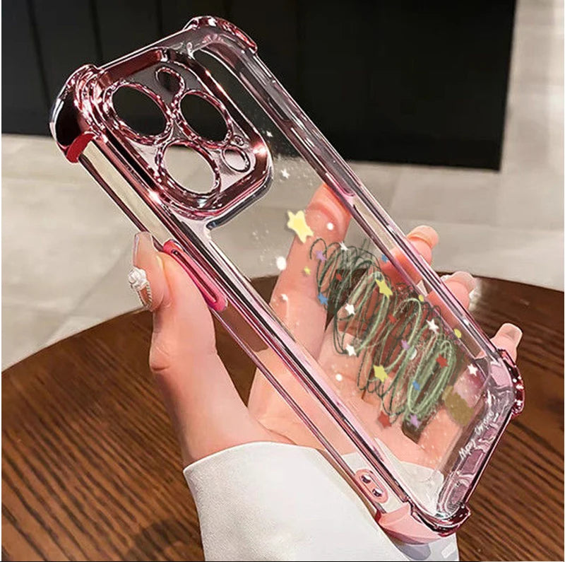 Christmas TPU phone case for Google Pixel 8 9 10, luxury design