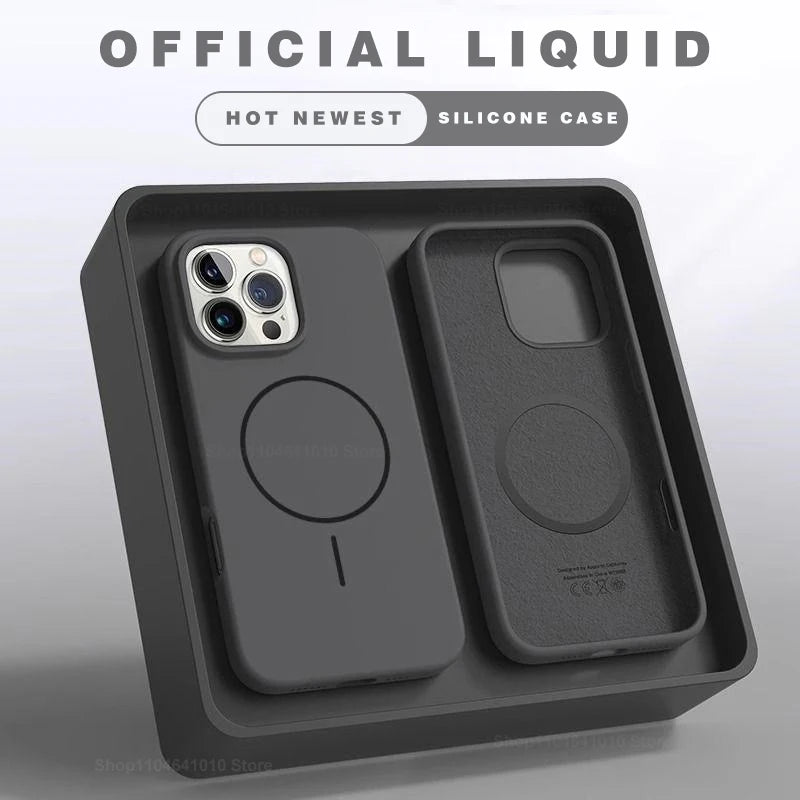 Magnetische Magsafe Hülle iPhone 11–16