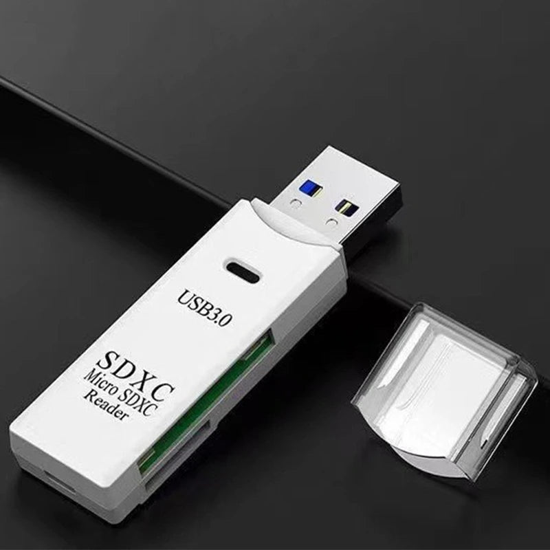 USB 3.0 Kartenleser 2-in-1 SD TF Adapter