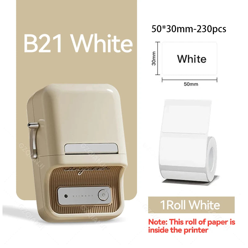 Niimbot B21 Mobile Bluetooth Label Printer