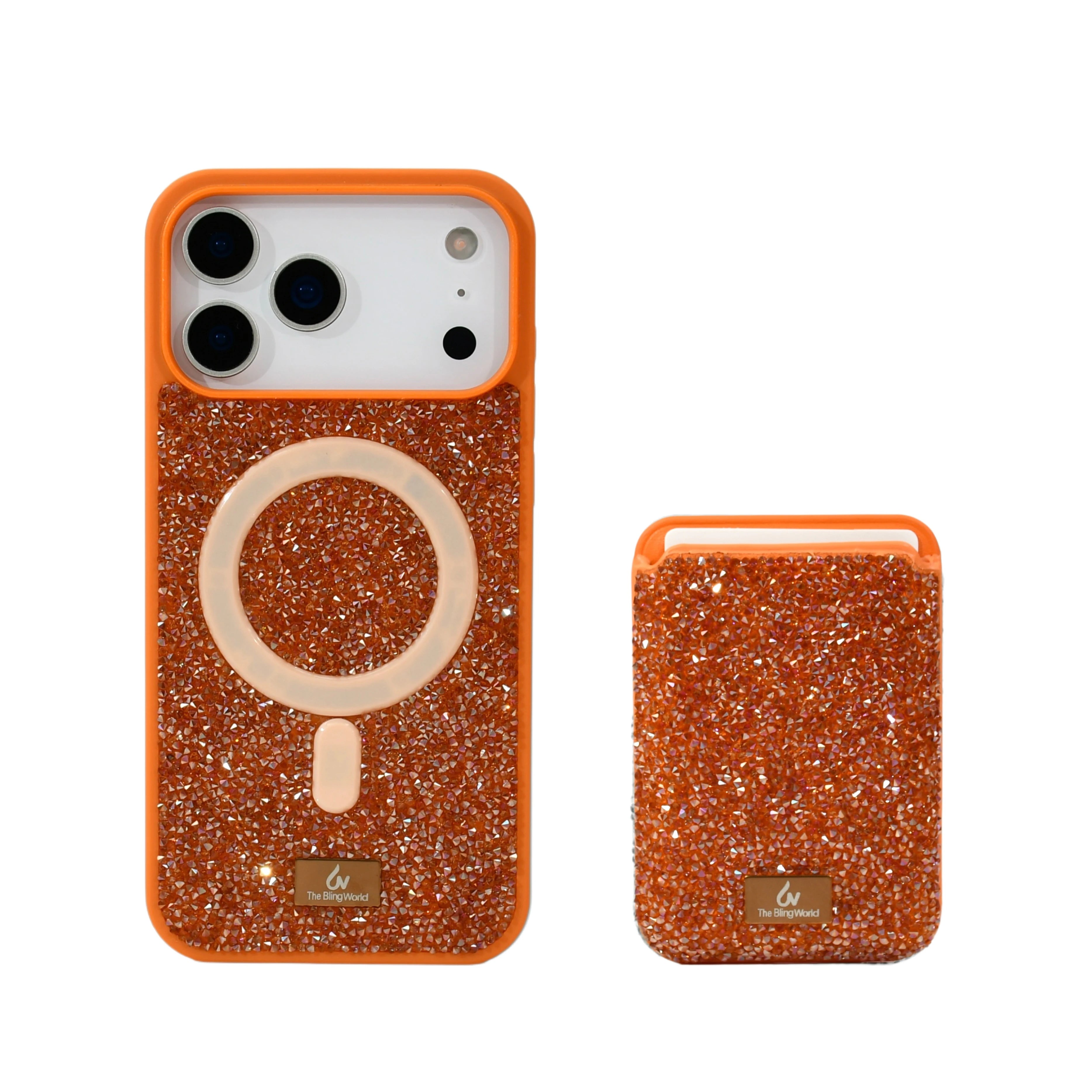 Luxus Glitzer Handyhülle mit Strass für iPhone 17