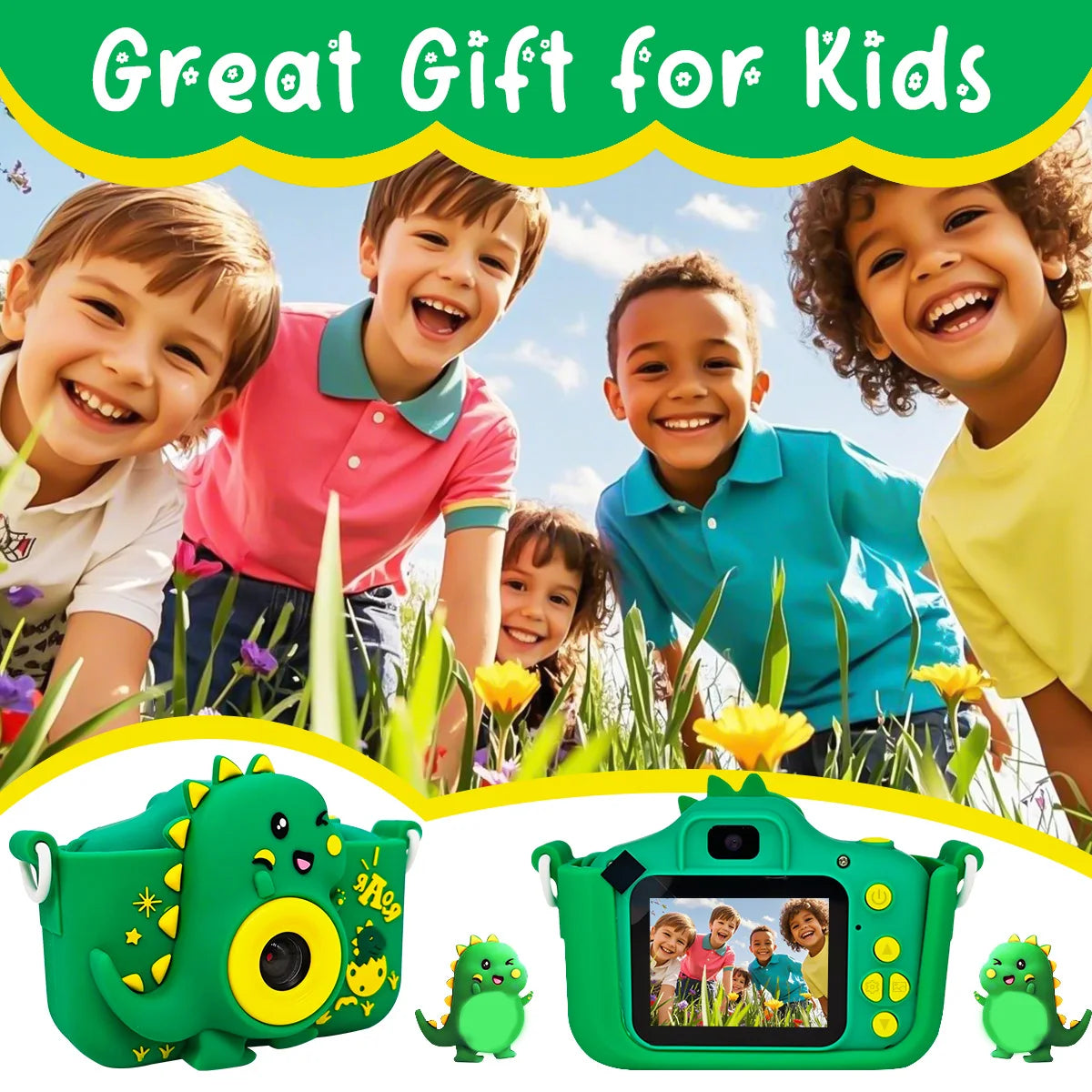 Kinder Sofortdruckkamera 1080P HD Geschenkidee