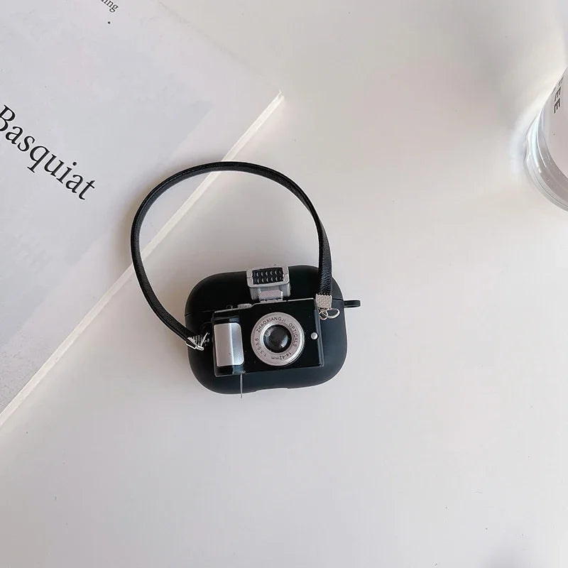 Glitzer Muschel Airpods Hülle Anhänger