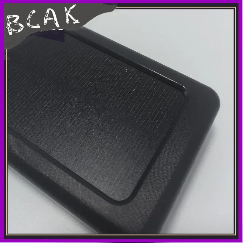 500000mAh Ultra-thin Solar Power Bank with Cable