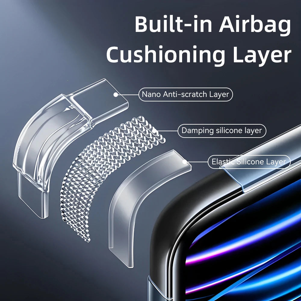 Transparent TPU case for iPad