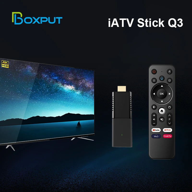 Android 10 4K HDR TV-Stick mit AV1 & Sprachsteuerung