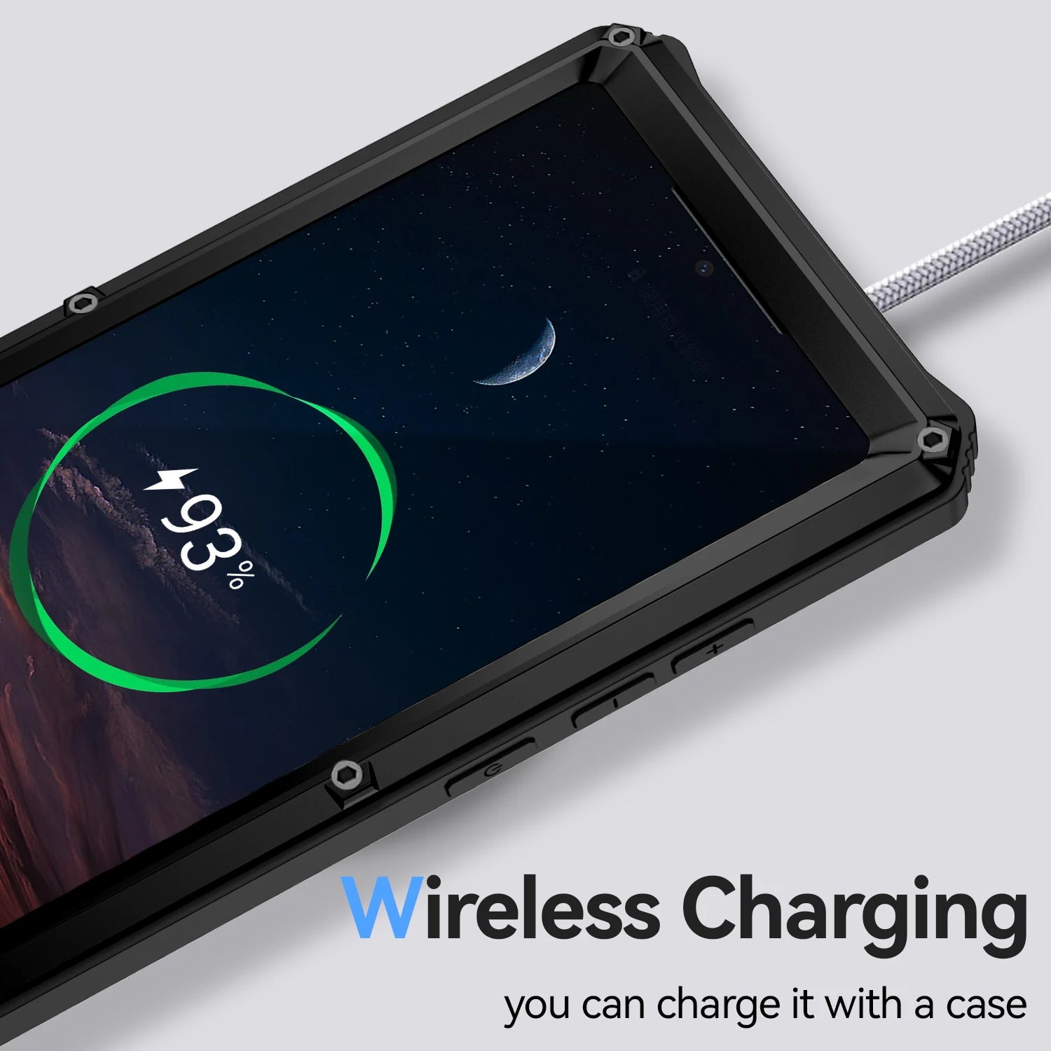 Heavy-Duty Aluminium Metall Hülle für Samsung S25 Ultra