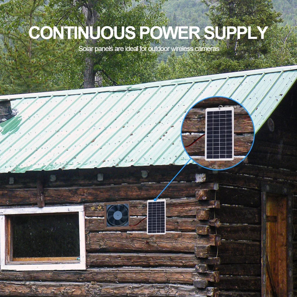 10W Solar-Ladegerät tragbar für 12V Batterien