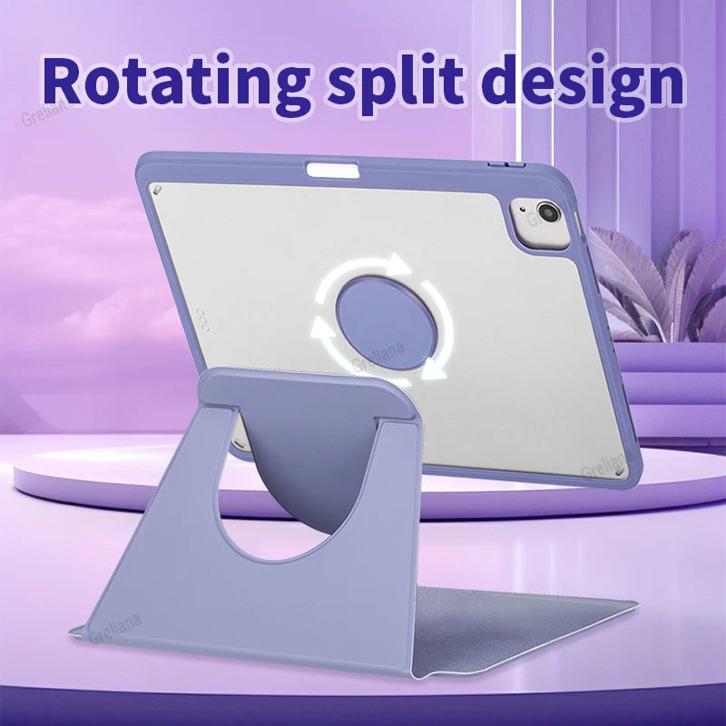 Étui magnétique rotatif pour iPad