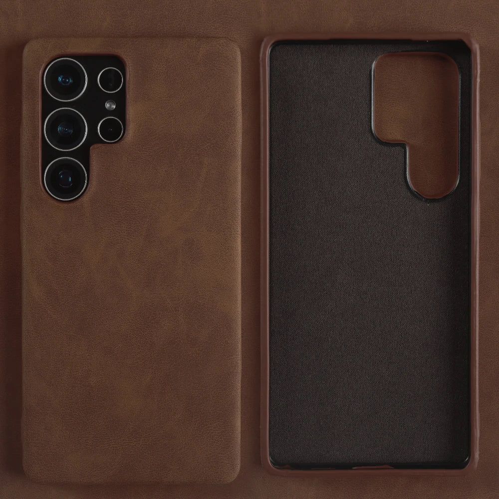 Luxuriöse Lederhülle für Samsung Galaxy Modelle