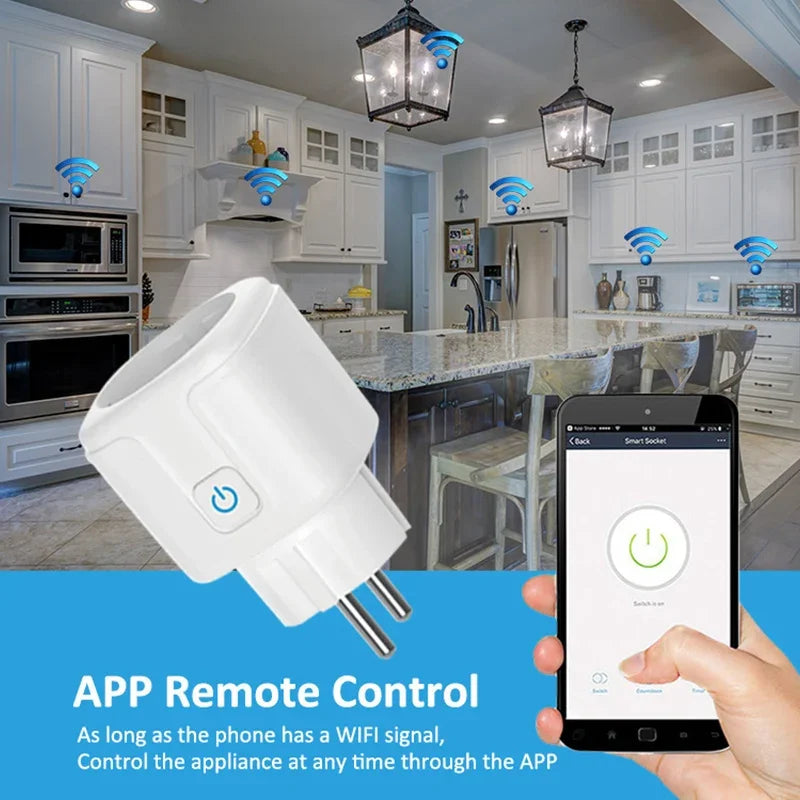 Smart Wi-Fi socket with timer & energy measurement