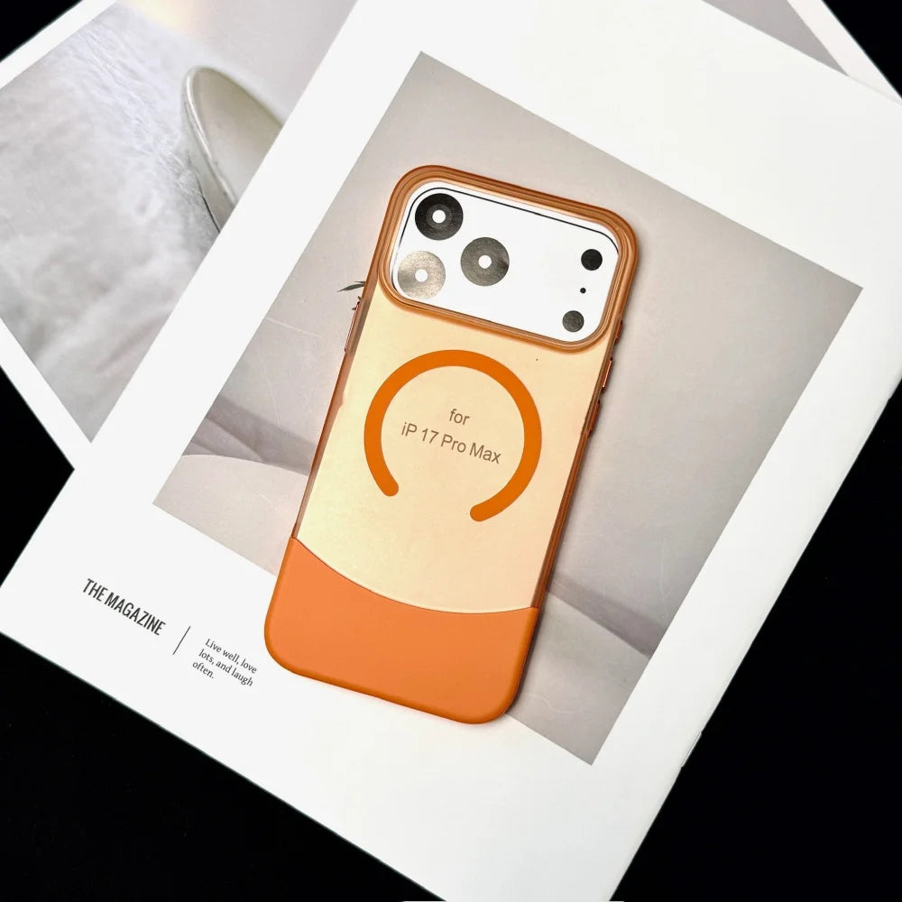 Matte magnetic case for iPhone 17