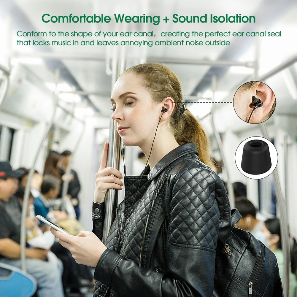 Comply Schaumstoff-Ohrstöpsel für In-Ear-Kopfhörer