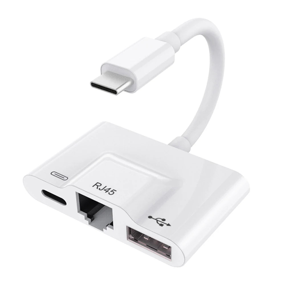 USB Typ-C auf 3,5 mm Audio & OTG Adapter für Smartphone und Tablet