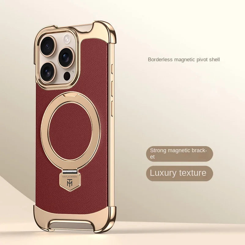 Metallhülle mit Ringhalter für iPhone 17 Pro Max